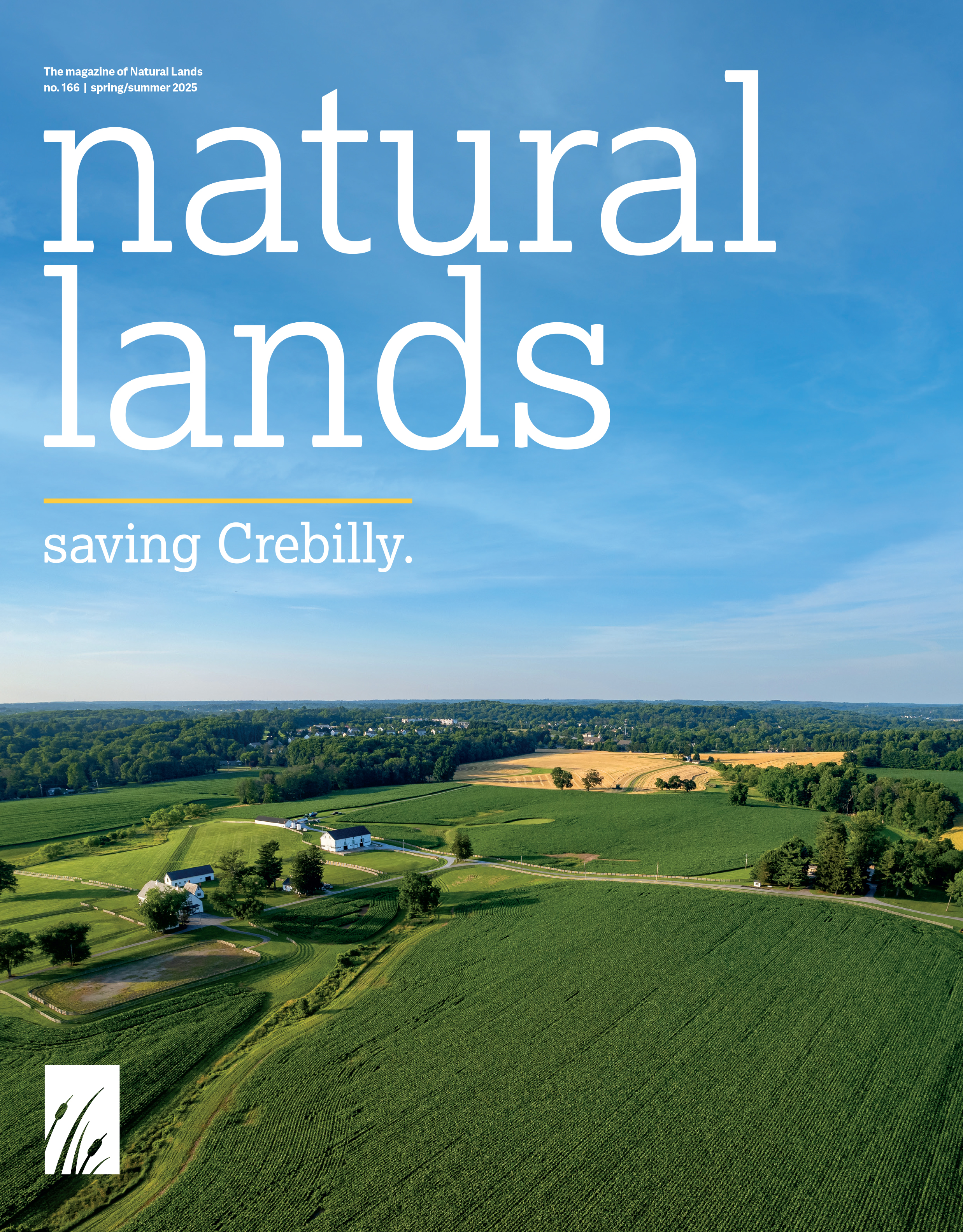 Cover of Natural Lands 2025 Spring/Summer Magazine.
